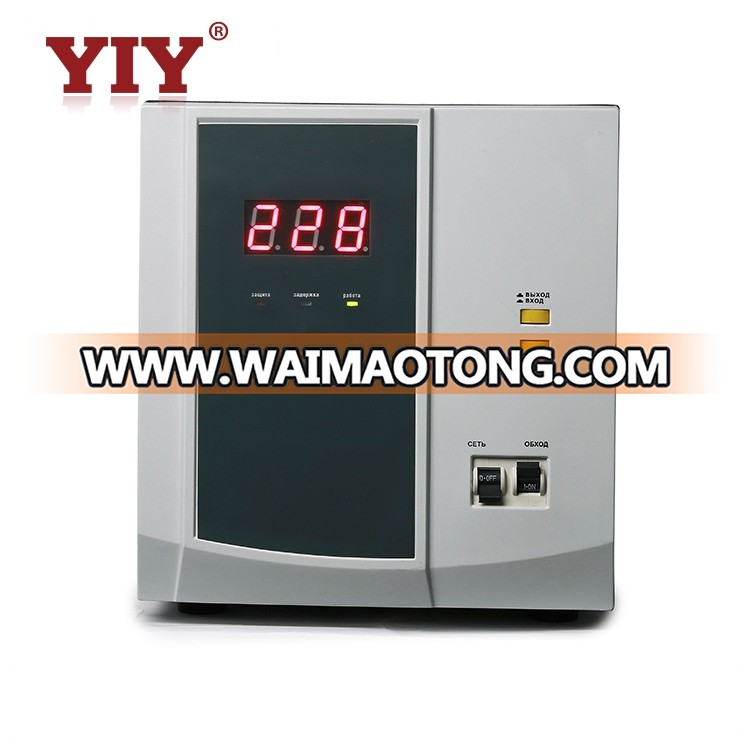 EYEN Relay Type AVRII Series LED Display B Panel Voltage Stabilizer 10 KVA